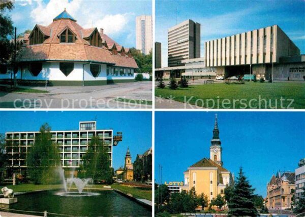 Kecskemet Gebäude Hochhaus Architektur Kirche