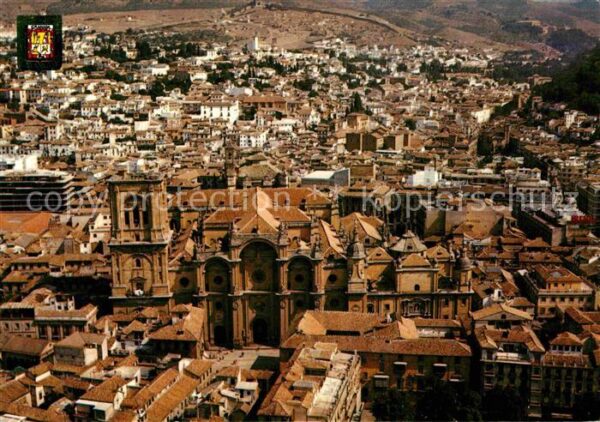 Granada Andalucia Catedral Kathedrale Fliegeraufnahme