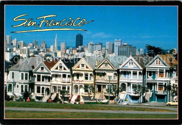 San Francisco California Victorian Homes