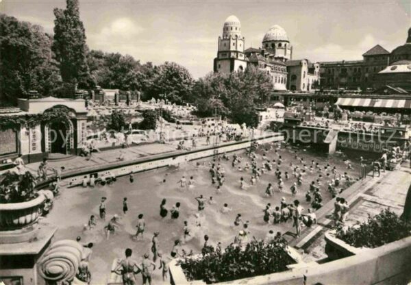 Budapest Gellert strand Strandbad