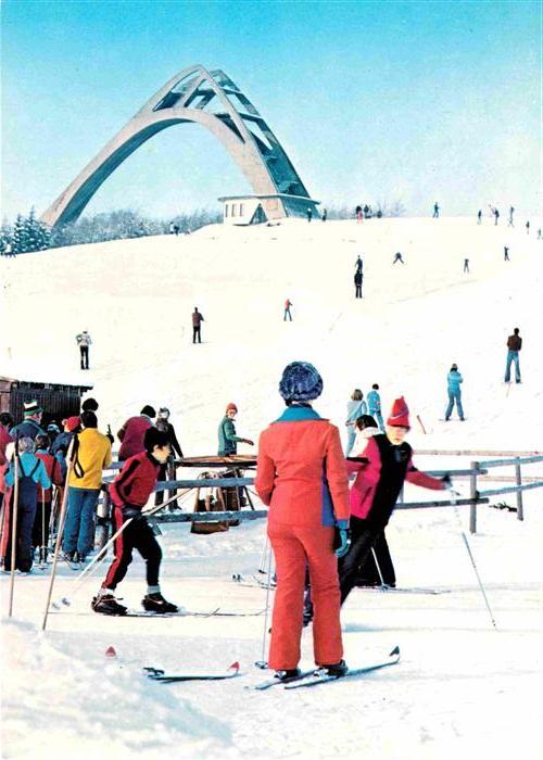 Winterberg Hochsauerland St Georgsprungschanze Skispringen Kuror