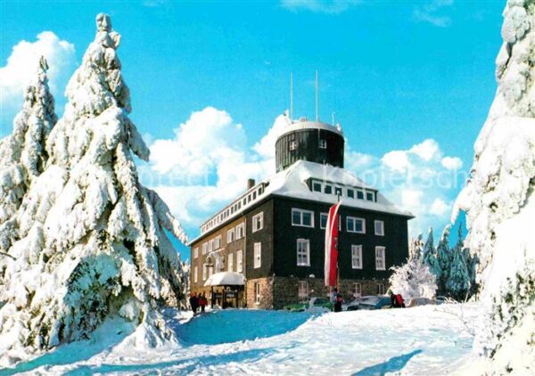 Winterberg Hochsauerland Gaststätte Kahler Asten Winterpanorama