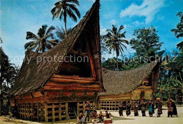 Samosir Island Tomok Village Batak Traditional House