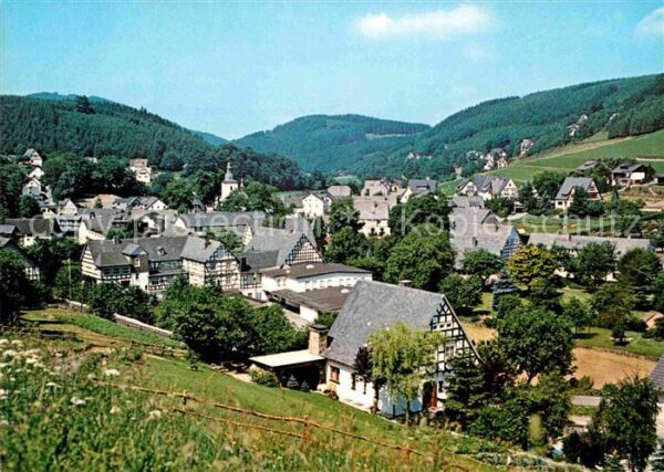 Oberkirchen Sauerland Gaststätte Vogtei Panorama Luftkurort