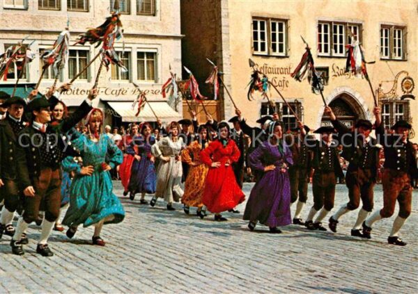 Rothenburg Tauber Historische Festspiele Schäfertanz