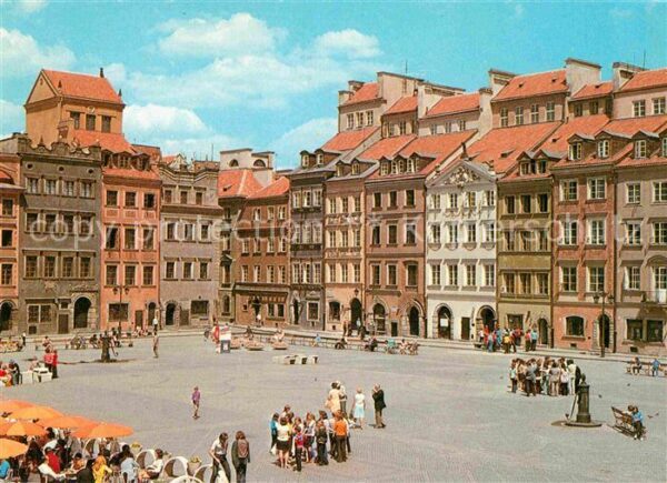 Warszawa Rynek Starego Miasta Altstädter Ring