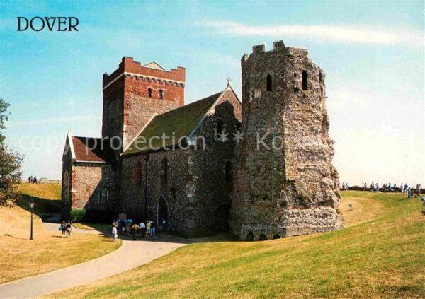 Dover Kent UK Church of St Mary de Castro and the Pha
