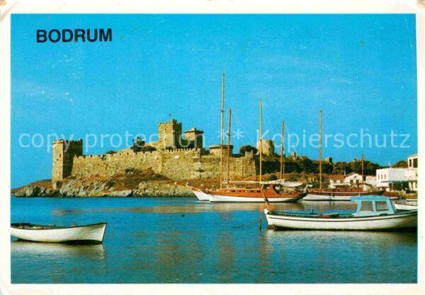 Bodrum Hafen Segelschiff Festung