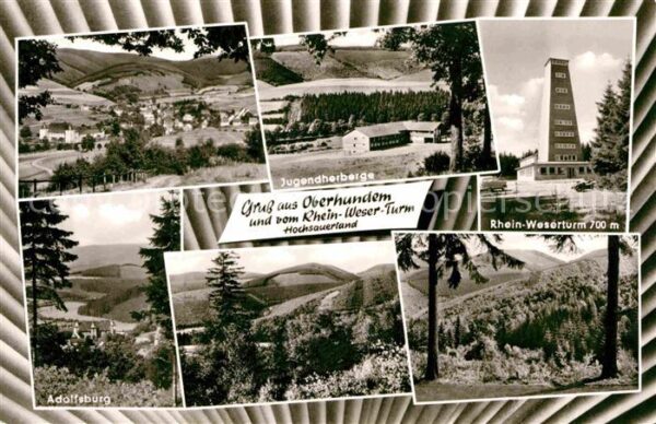 Oberhundem Jugendherberge Rhein Weserturm Adolfsbu