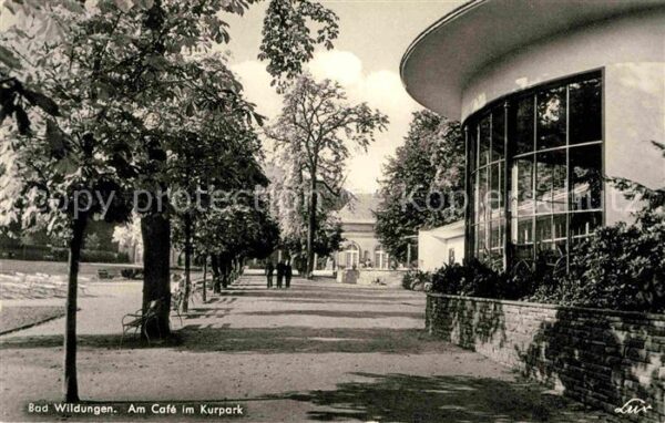 Bad Wildungen Am Cafe im Kurpark