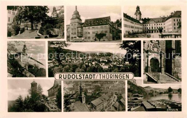 Rudolstadt Rathaus Burg Schloss Portal