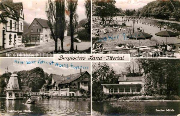 Solingen Ittertal Strandbad Brucher Mühle Heidbe