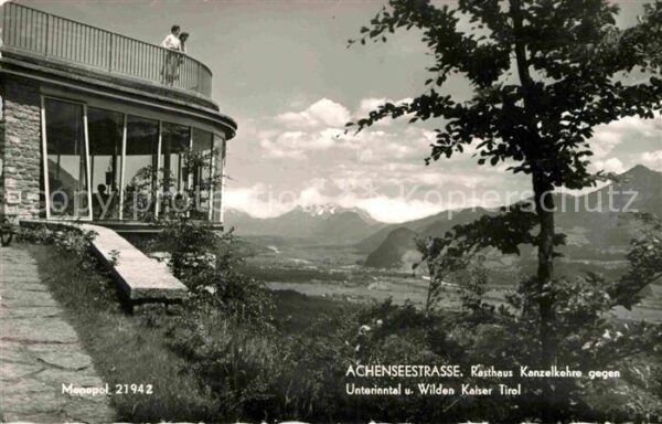 Achensee Achenseestrasse Rasthaus Kanzelkehre