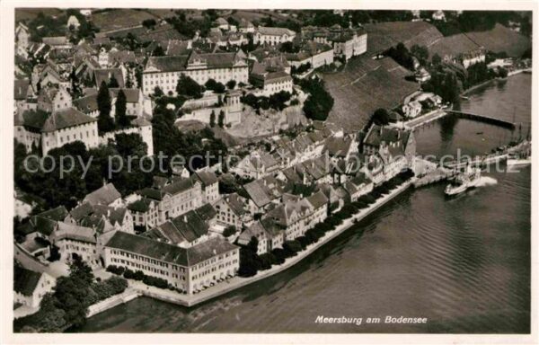 Meersburg Bodensee Fliegeraufnahme