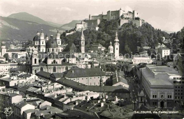 Salzburg Oesterreich Teilansicht