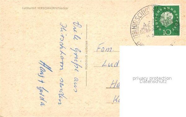 Hirschhorn Neckar Panorama – Bild 2