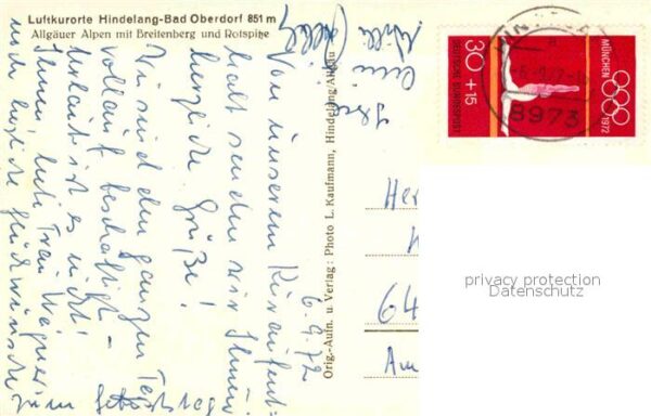 Hindelang Allgäuer Alpen Breitenberg Rotspitze – Bild 2