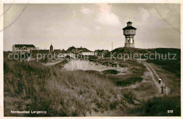 Langeoog Nordseebad Leuchtturm