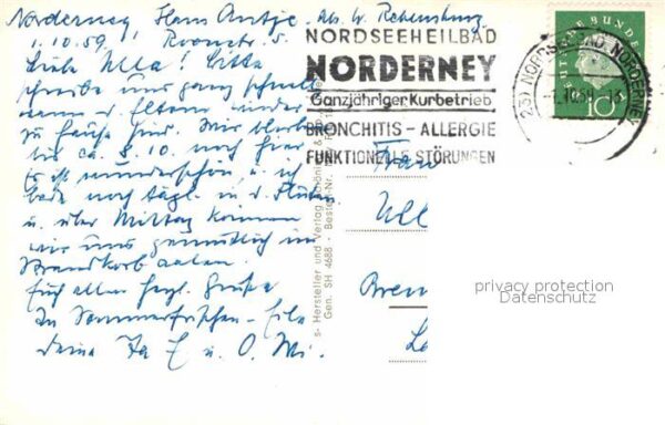 Norderney Nordseebad Fliegeraufnahme – Bild 2