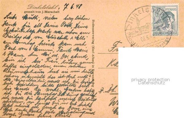 Dinkelsbuehl Teilansicht – Bild 2