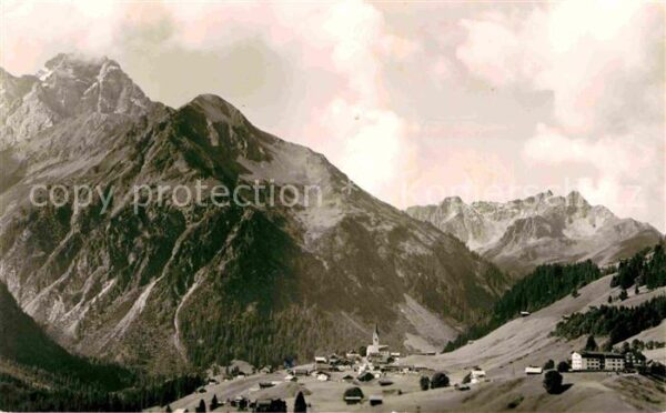 Mittelberg Kleinwalsertal Panorama