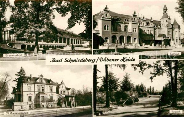 Bad Schmiedeberg Eisenmoorbad Morrsanatorium Kurpark Kur