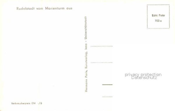 Rudolstadt Vom Marienturm aus – Bild 2