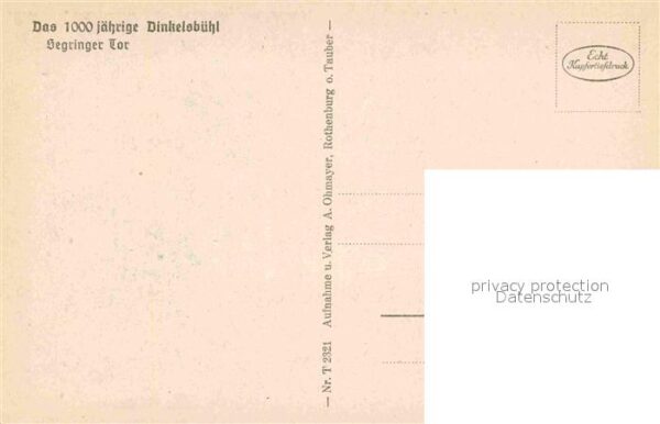 Dinkelsbuehl Segringer Tor – Bild 2