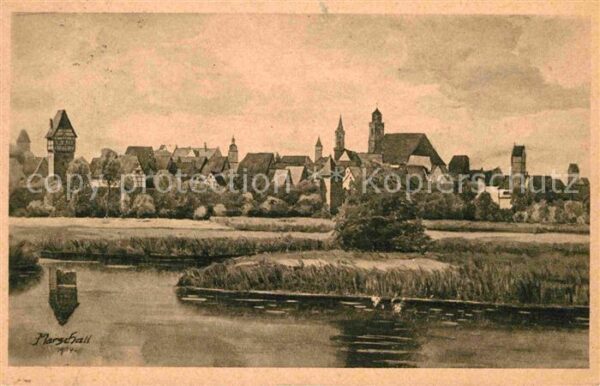 Dinkelsbuehl Panorama
