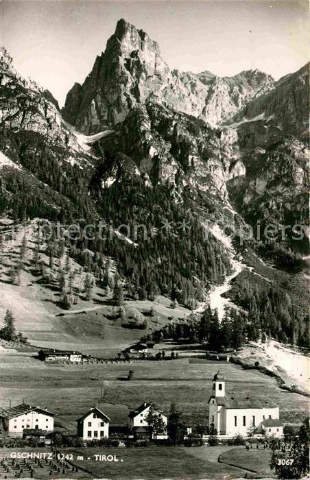 Gschnitz Tirol Panorama