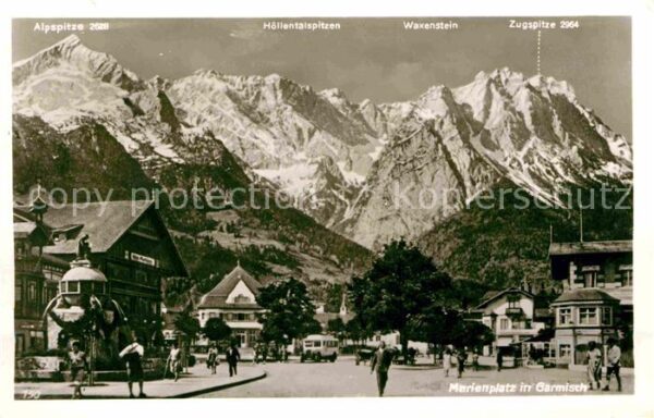 Garmisch-Partenkirchen Marienplatz