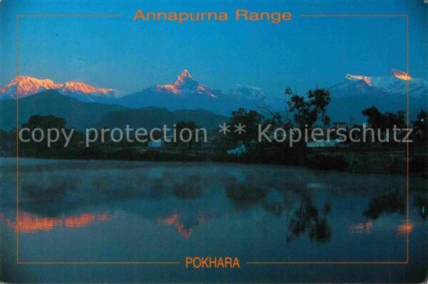 Pokhara Annapurna Range