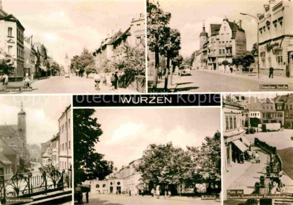 Wurzen Sachsen Torgauer Strasse Dresdner Strasse Bahnh