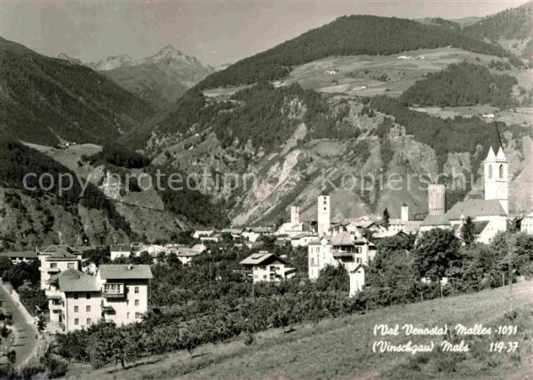 Mals Suedtirol Panorama