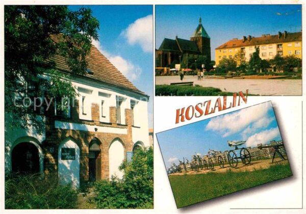 Koszalin Koeslin Pommern Stadtansichten