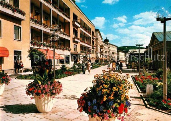 Bad Kissingen Fussgängerzone Kurhausstrasse
