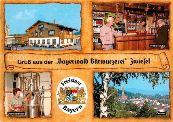Zwiesel Niederbayern Bayerwald Bärwurzerei Destillierblase P