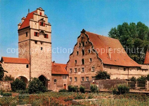 Dinkelsbuehl Nördlinger Tor Stadtmühle