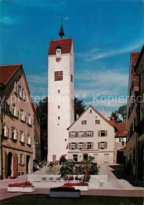 Leutkirch Gänselieselbrunnen Bockturm