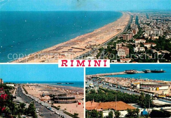 Rimini Fliegeraufnahme Panorama