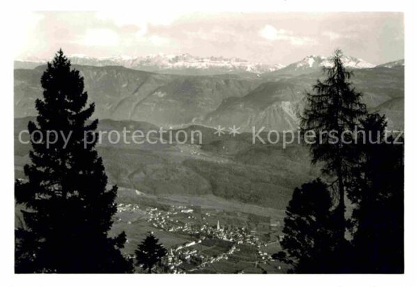 Kaltern Weinstrasse Tirol Panorama