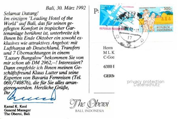 Bali Indonesien Ferienzentrum – Bild 2