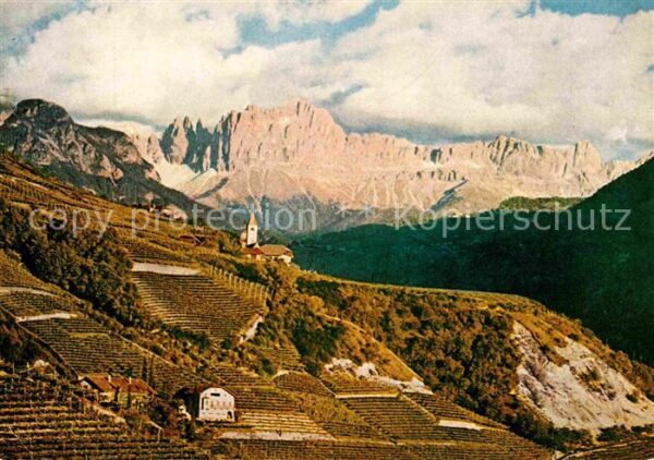 Bozen Suedtirol Rosengarten Sankt Justina