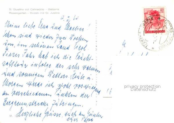 Bozen Suedtirol Rosengarten Sankt Justina – Bild 2