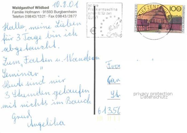 Burgbernheim Waldgasthof Wildbad – Bild 2