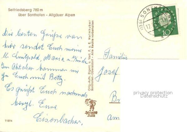 Seifriedsberg Sonthofen Kirche – Bild 2
