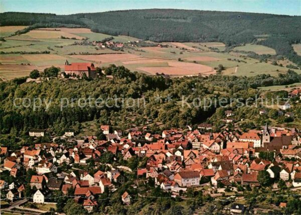 Spangenberg Hessen Fliegeraufnahme