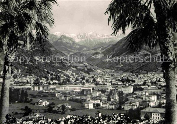 Bolzano Panorama mit Rosengarten