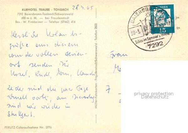 Tonbach Kurhotel Traube – Bild 2