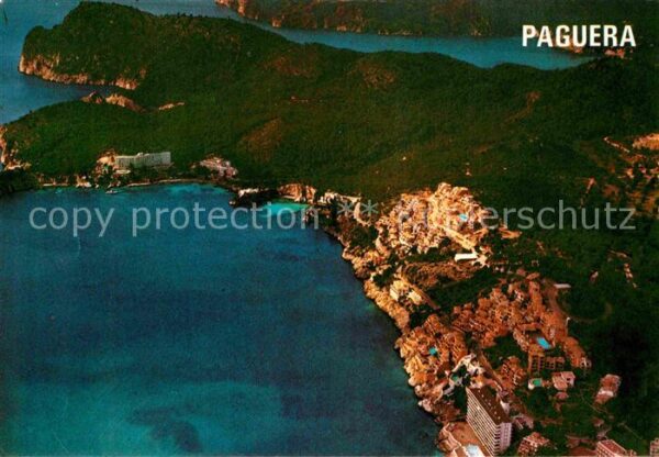 Paguera Mallorca Islas Baleares Fliegeraufnahme